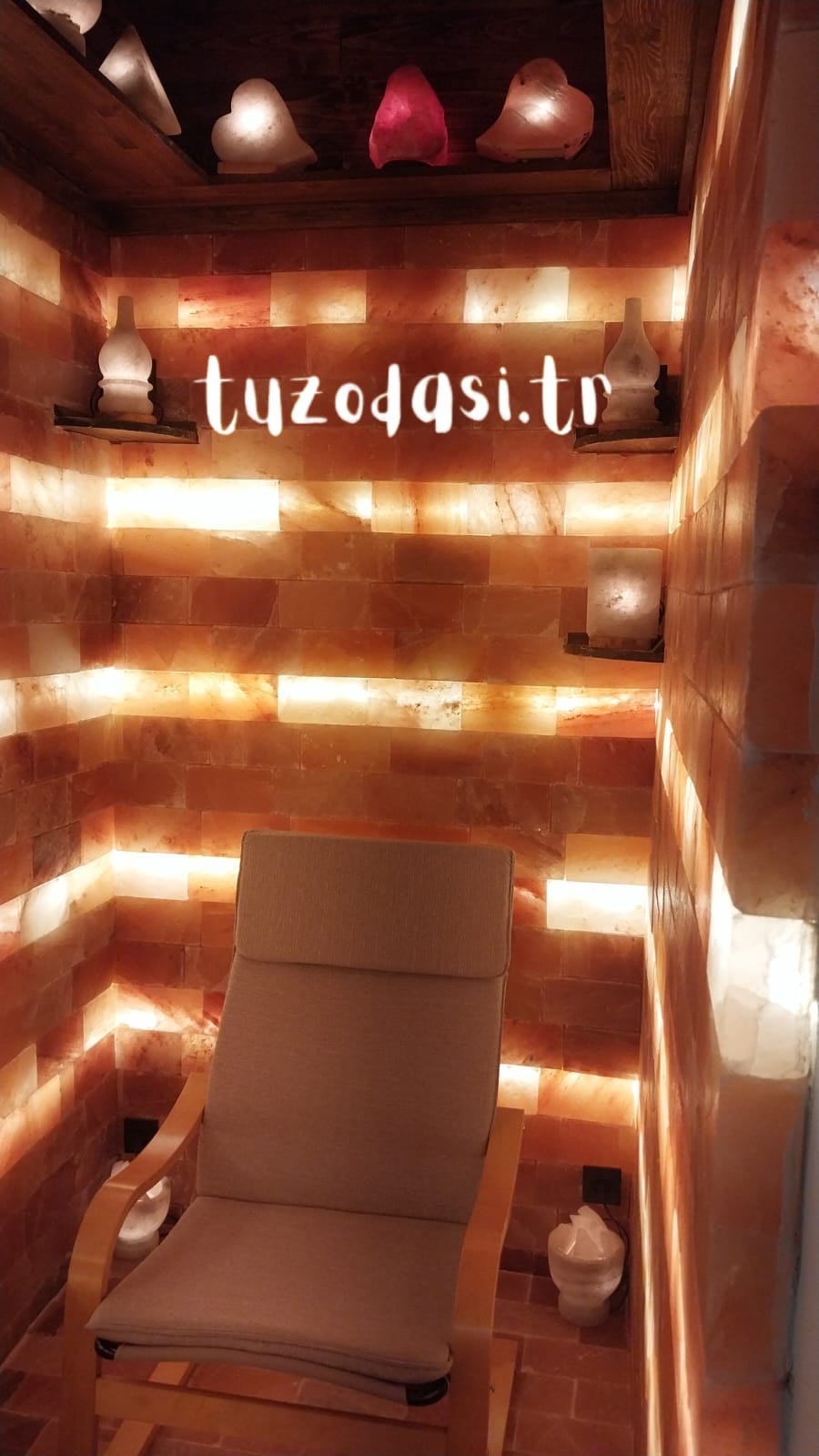 Making a Decorative Salt Room for Home Square Meters (m²)